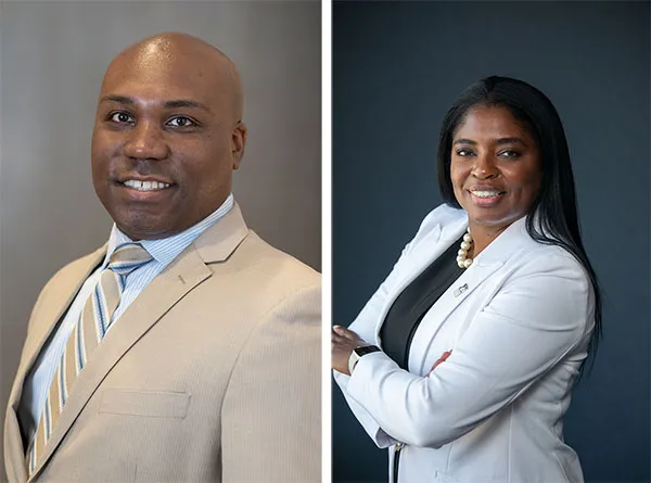 Brian Johnson and Kahlila Johnson